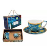 8301051 Φλυτζάνι πορσελάνης espresso Starry Night V. van Gogh - Image 2