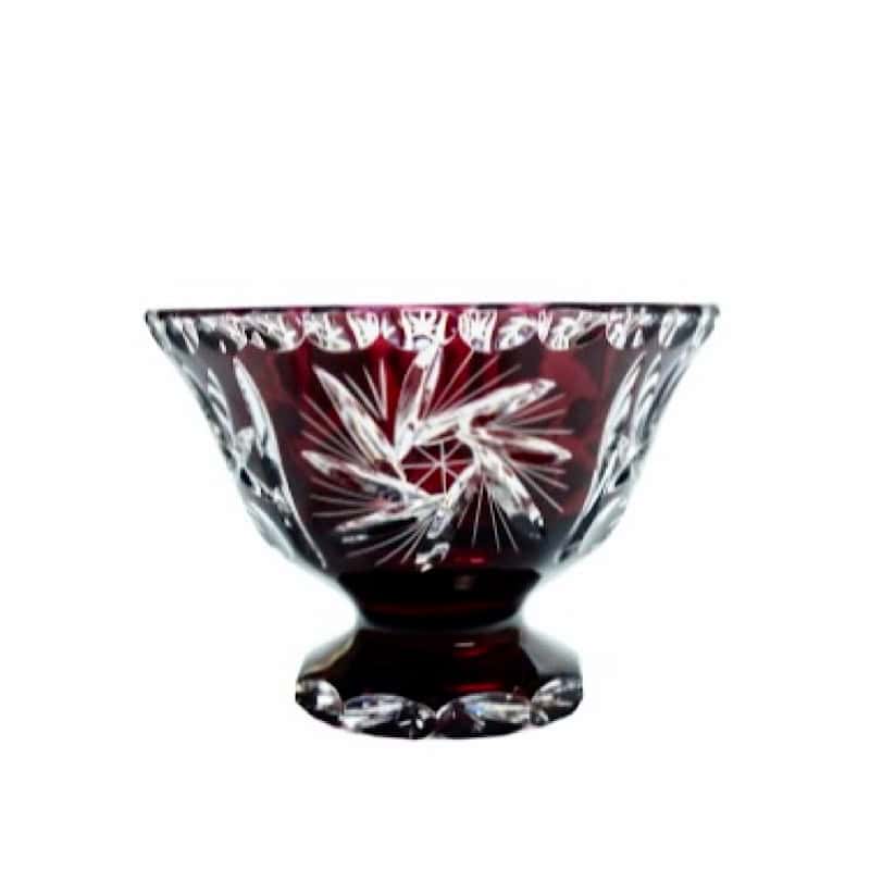 Κρυστάλλινο μπολάκι κόκκινο Κρυστάλλινο μπολάκι κόκκινο