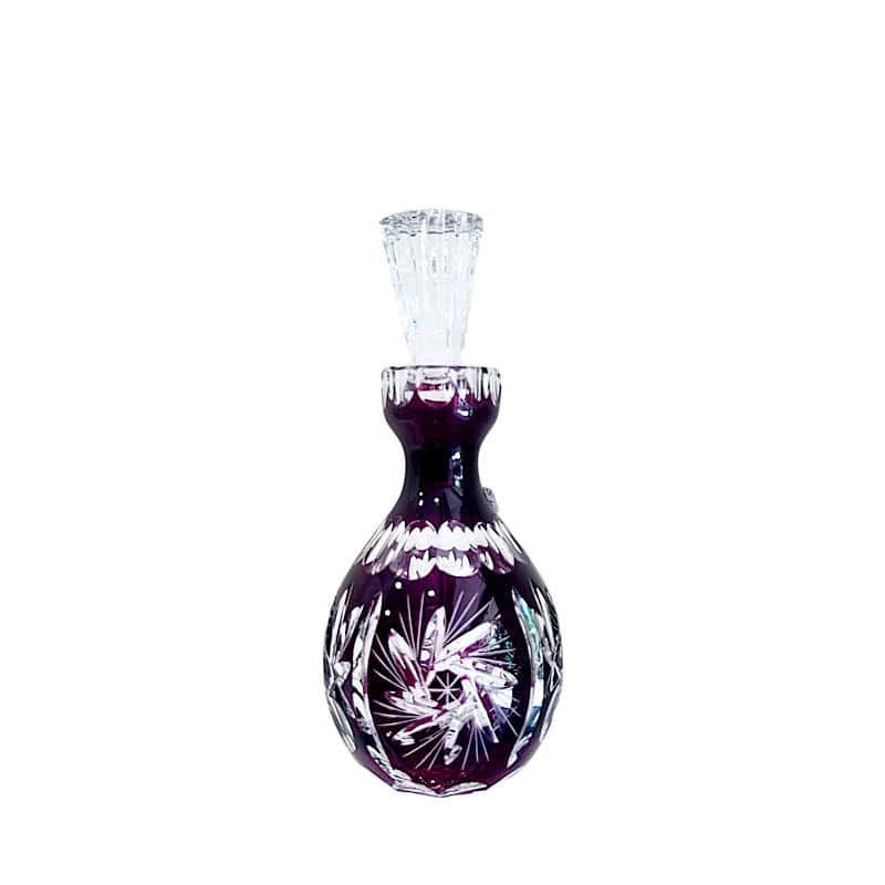 MC26 Κρυστάλλινο καραφάκι κόκκινο 18εκ.