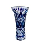 MC28 Κρυστάλλινο βάζο μωβ 20εκ.