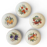 SM147 Σετ 5 τμχ. Πιάτα τοίχου 20εκ. Φρούτα