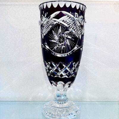 Κρυστάλλινο βάζο κόκκινο