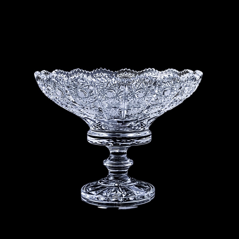Κρυστάλλινο μπολ με πόδι Βοημίας