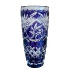 Κρυστάλλινο βάζο μωβ