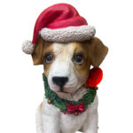 PB39 Χριστουγεννιάτικο διακοσμητικό σκυλάκι 25εκ. - Image 2