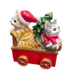 PB27 Χριστουγεννιάτικο τρενάκι με ζωάκια 35εκ. - Image 3