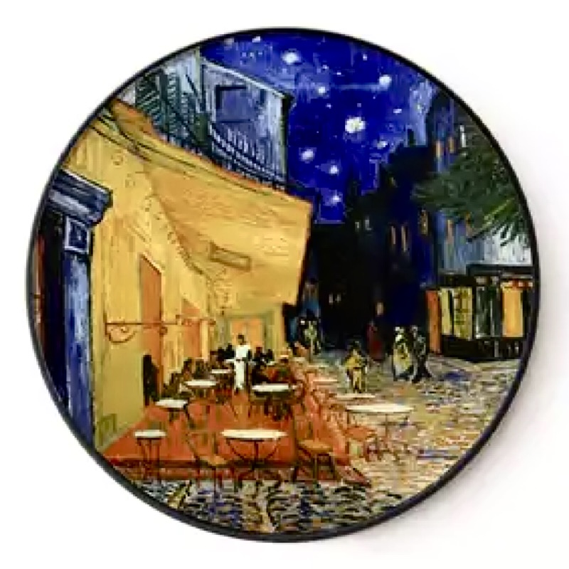 2629416  Διακοσμητικό τοίχου “Terrace of cafes at night” V. van Gogh