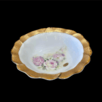 LH136 Μπολ πορσελάνης Limoges Rose Charmante 23εκ. - Image 2