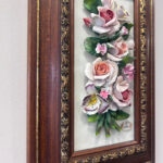 CAP3924 Κάδρο πορσελάνης capodimonte - Image 3