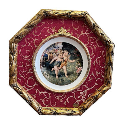 Ιταλικό vintage κάδρο με αγγελάκια