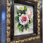 CAP2522 Κάδρο πορσελάνης capodimonte - Image 2