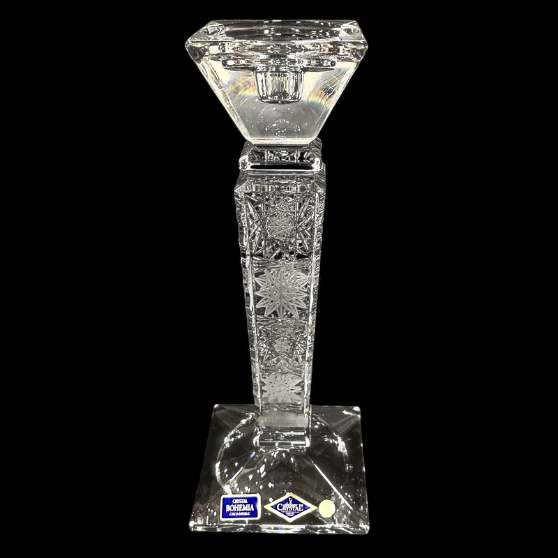 Κρυστάλλινο κηροπήγιο Βοημίας 30εκ. Κρυστάλλινο κηροπήγιο Βοημίας 30εκ.