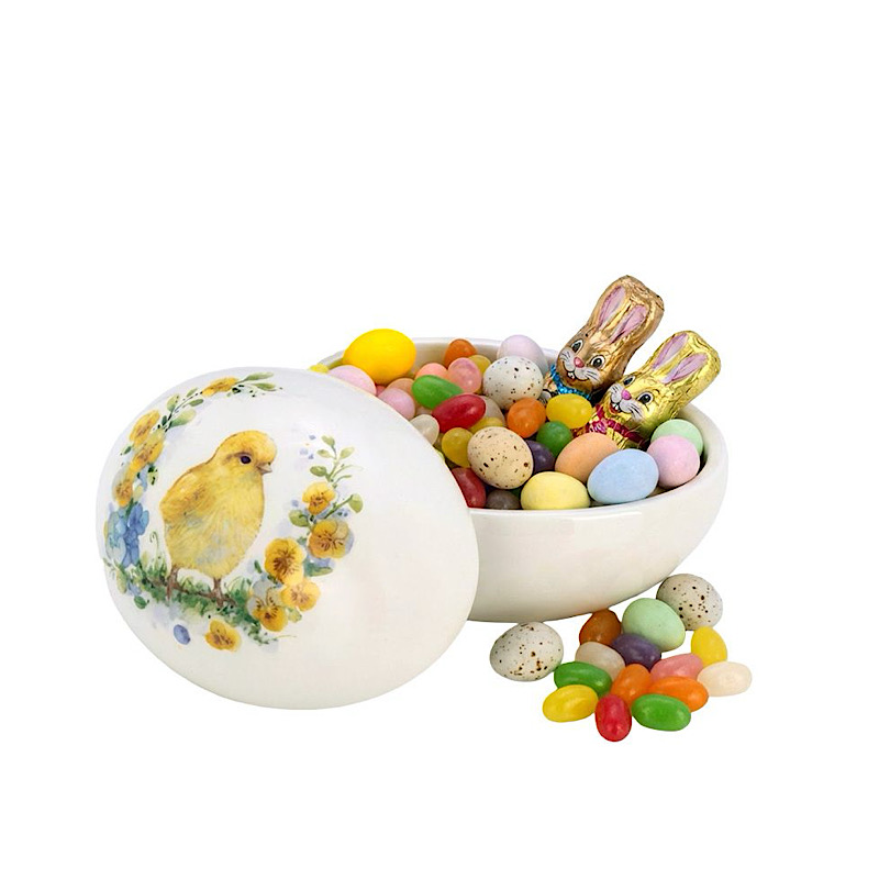 Πασχαλινό διακοσμητικό κουτί πορσελάνης