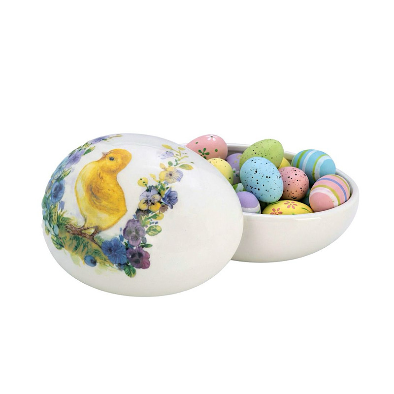 Πασχαλινό διακοσμητικό κουτί πορσελάνης
