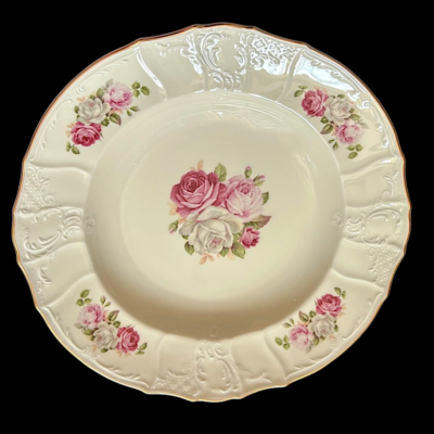 Φρουτιέρα ιβουάρ πορσελάνης bernadotte