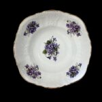 BR14 Σαλατιέρα πορσελάνης 22εκ. Violets