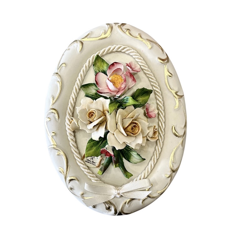 Καδράκι οβάλ capodimonte Καδράκι οβάλ capodimonte